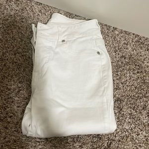 Never worn white jeans